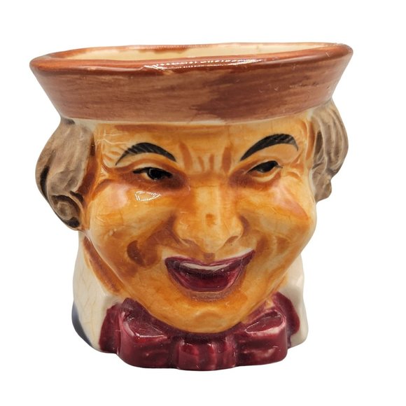 Ucagco Co Toby Jug Handpainted Ceramic Occupied Japan Small Drinking Vessel - Picture 1 of 7